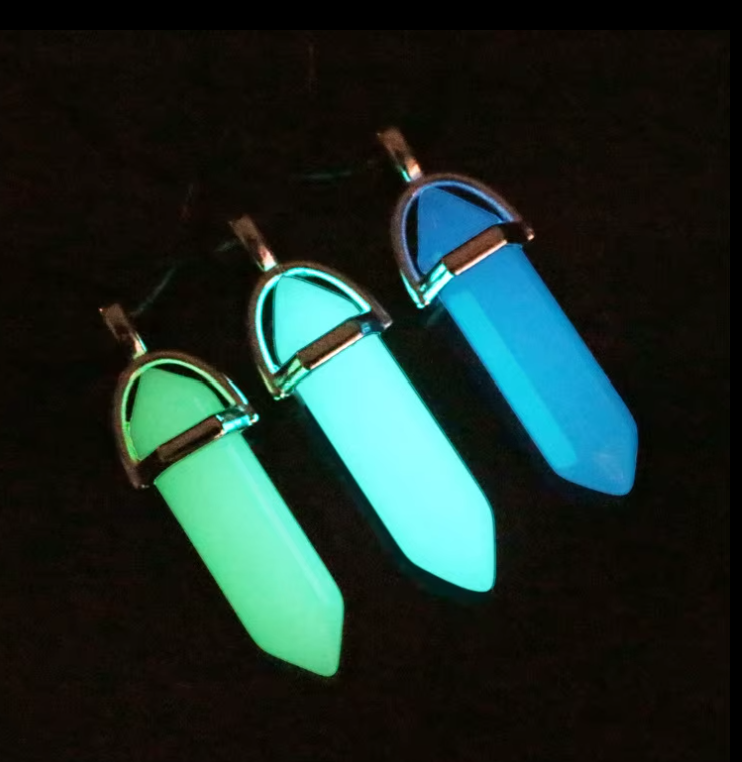 Natural Stone, Hexagonal, Pendant Necklace